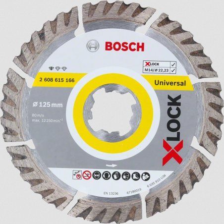 Bosc X-LOCK DIA-Trennscheibe Univ.125mm | 2608615166