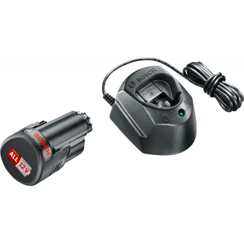 Bosch 1 600 A01 L3D batterie et chargeur d’outil électroportatif Ensemble de batterie et de chargeur