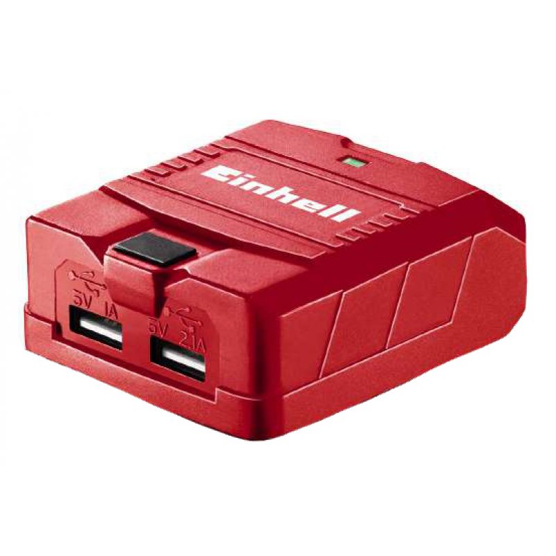 Einhell 4514120 power adapter/inverter Universal Black, Red