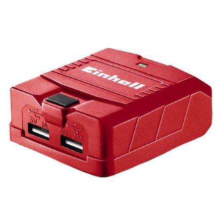 Einhell 4514120 power adapter/inverter Universal Black, Red