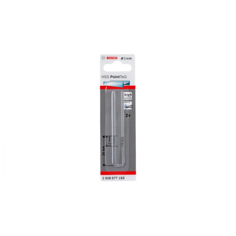 Bosch HSS Twist Drill Bits PointTeQ