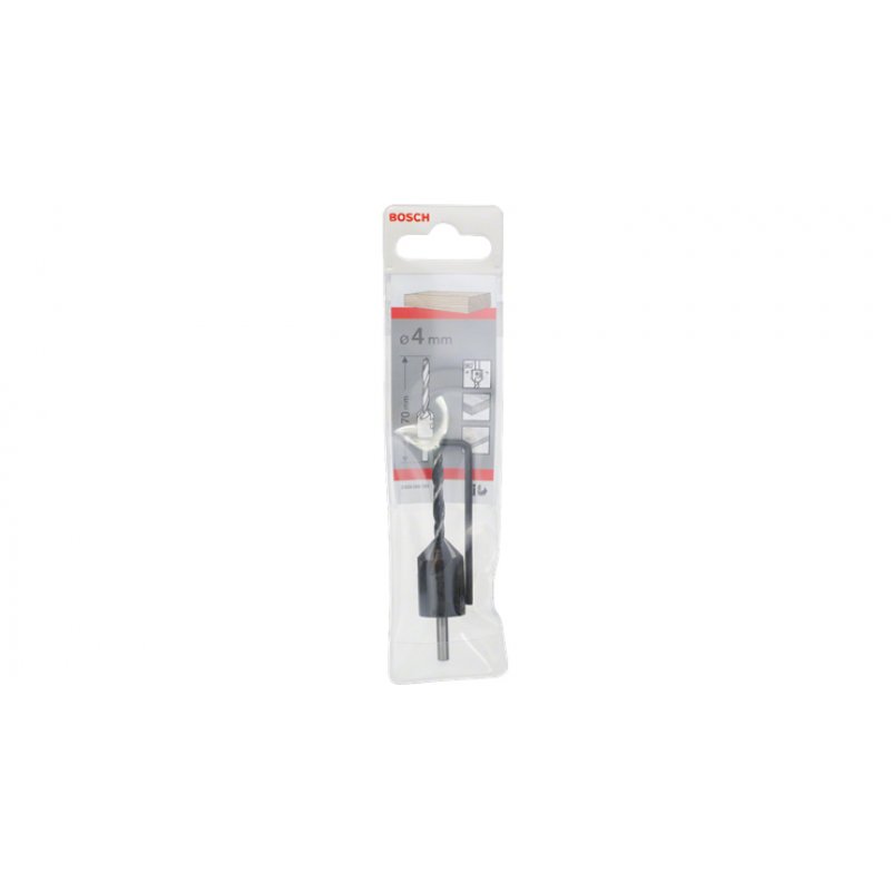 Bosch Brad Point Drill Bits with Countersink