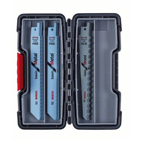 Bosch 2 607 010 901 Lame de scie sauteuse, à chantourner et sabre Lames de scie sabre 15 pièce(s)
