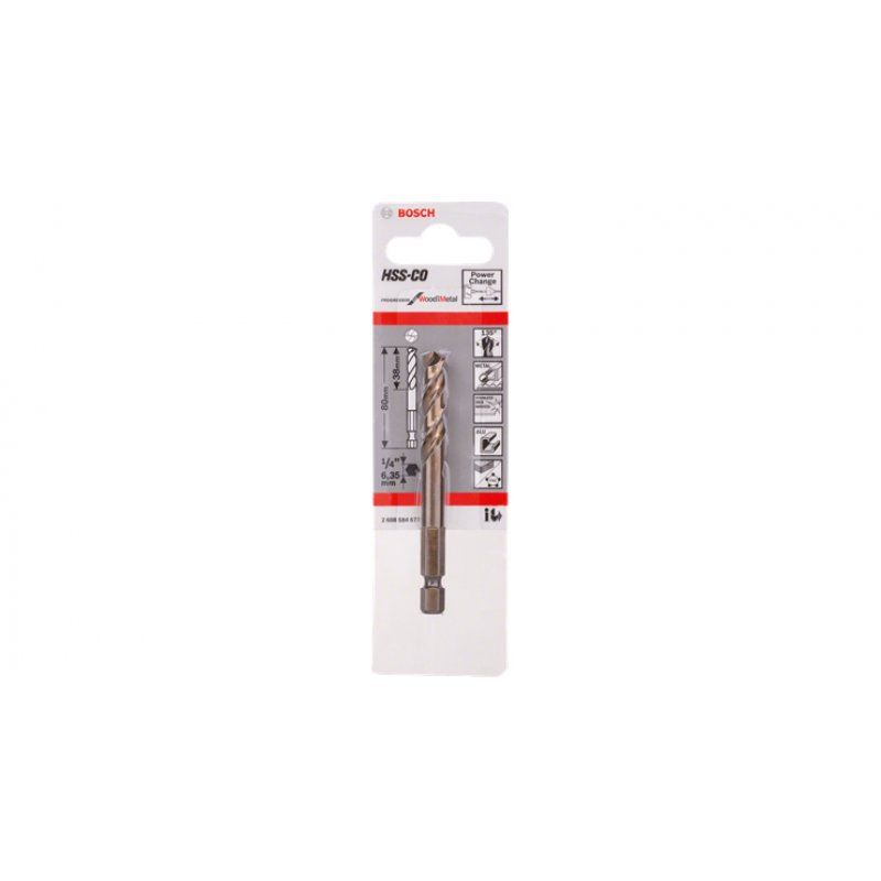 Bosch HSS-Co Pilot Drill Bits