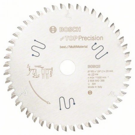 Bosch 2608642388 circular saw blade 16.5 cm