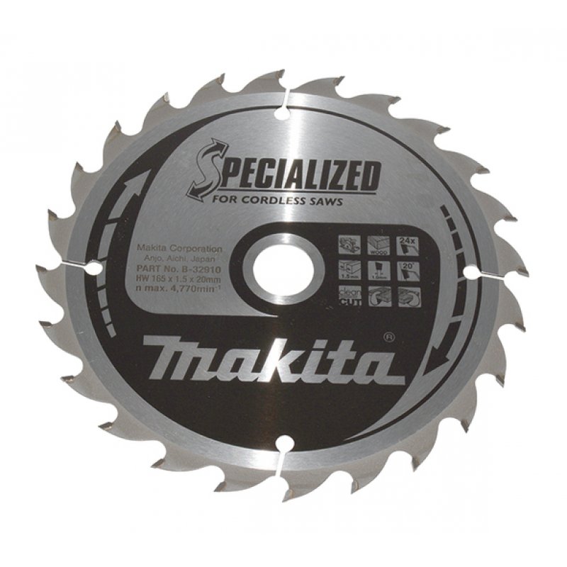 Makita B-33897 lame de scie circulaire 13,6 cm 3 pièce(s)