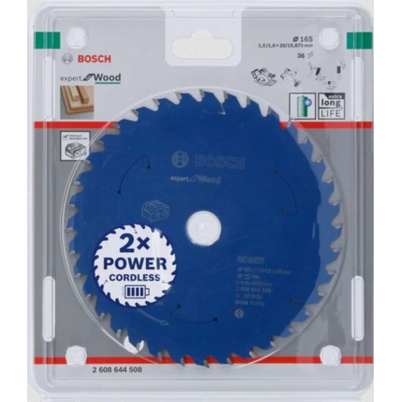 Bosch 2 608 644 508 circular saw blade 16.5 cm 1 pc(s)