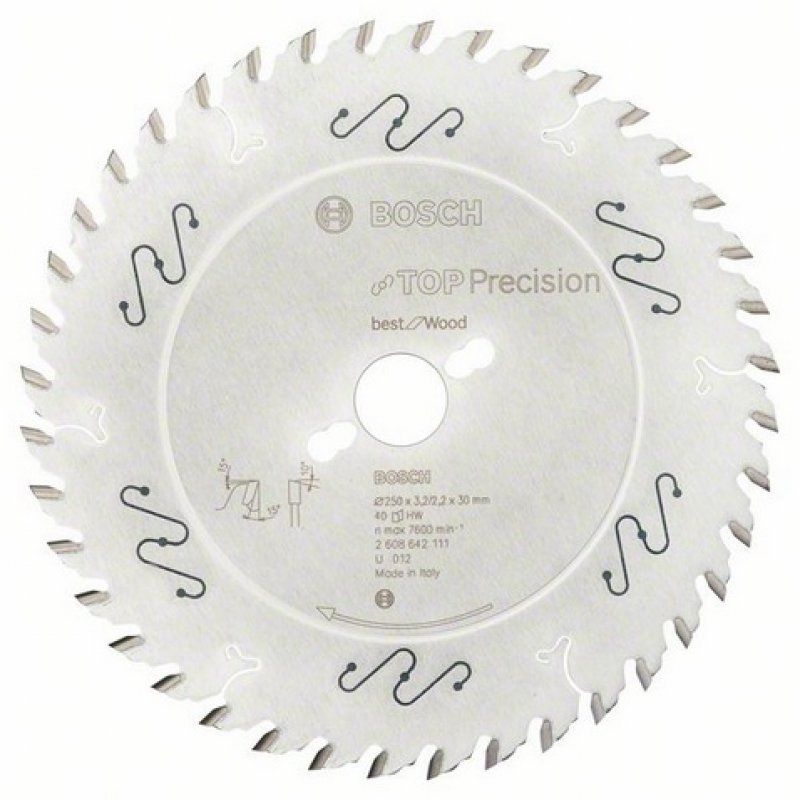 Bosc Kreissägeblatt BS WO S 250x30-40 | 2608642111