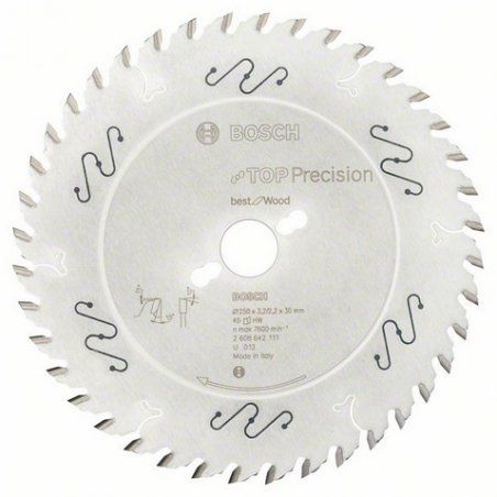 Bosc Kreissägeblatt BS WO S 250x30-40 | 2608642111