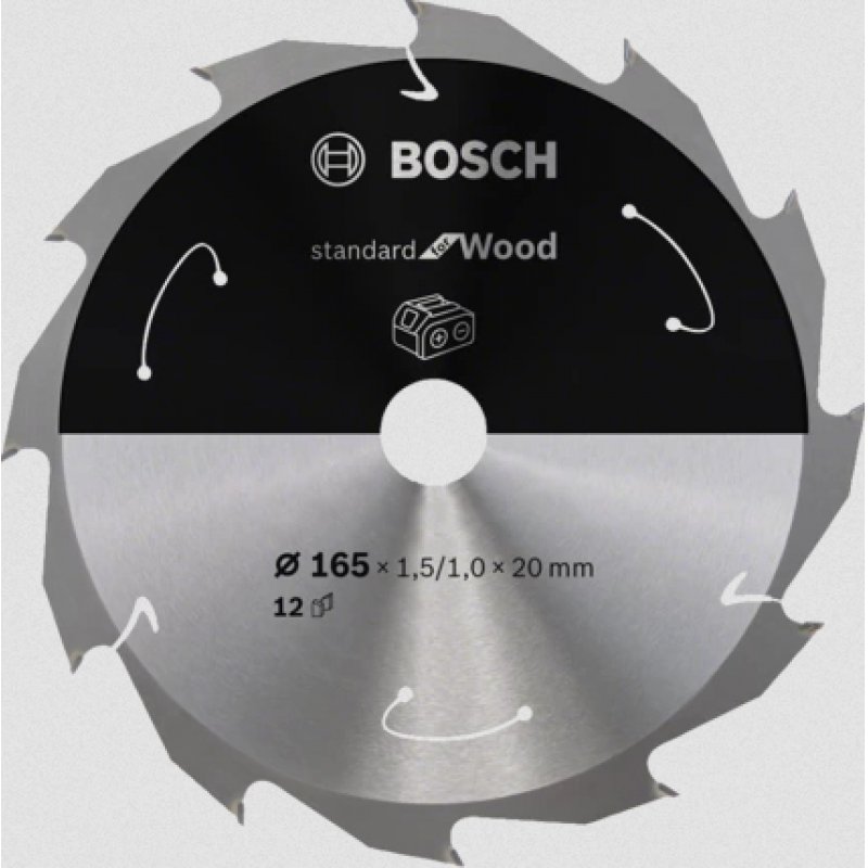 Bosch 2 608 837 684 lame de scie circulaire 16,5 cm 1 pièce(s)