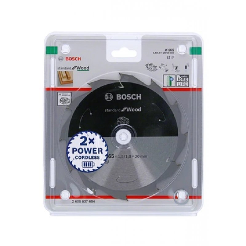 Bosch 2 608 837 684 circular saw blade 16.5 cm 1 pc(s)