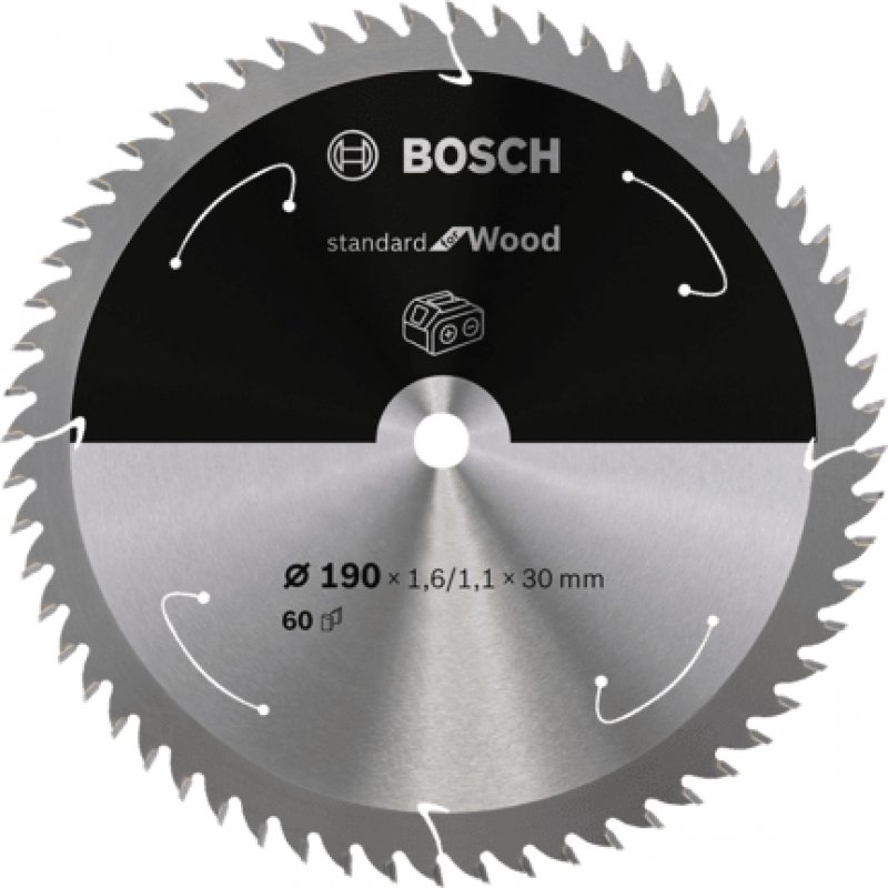 Bosch 2 608 837 711 lame de scie circulaire 19 cm 1 pièce(s)
