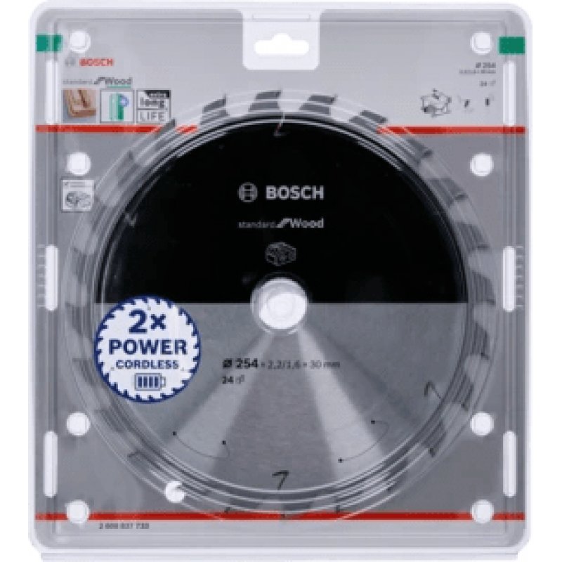 Bosch 2 608 837 733 lame de scie circulaire 25,4 cm 1 pièce(s)