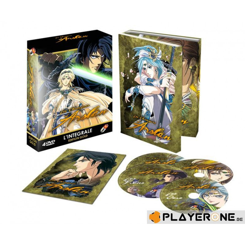 LES CHRONIQUES D'ARSLAN - INTEGRALE -  Edit. Gold (4 DVD + Livret)