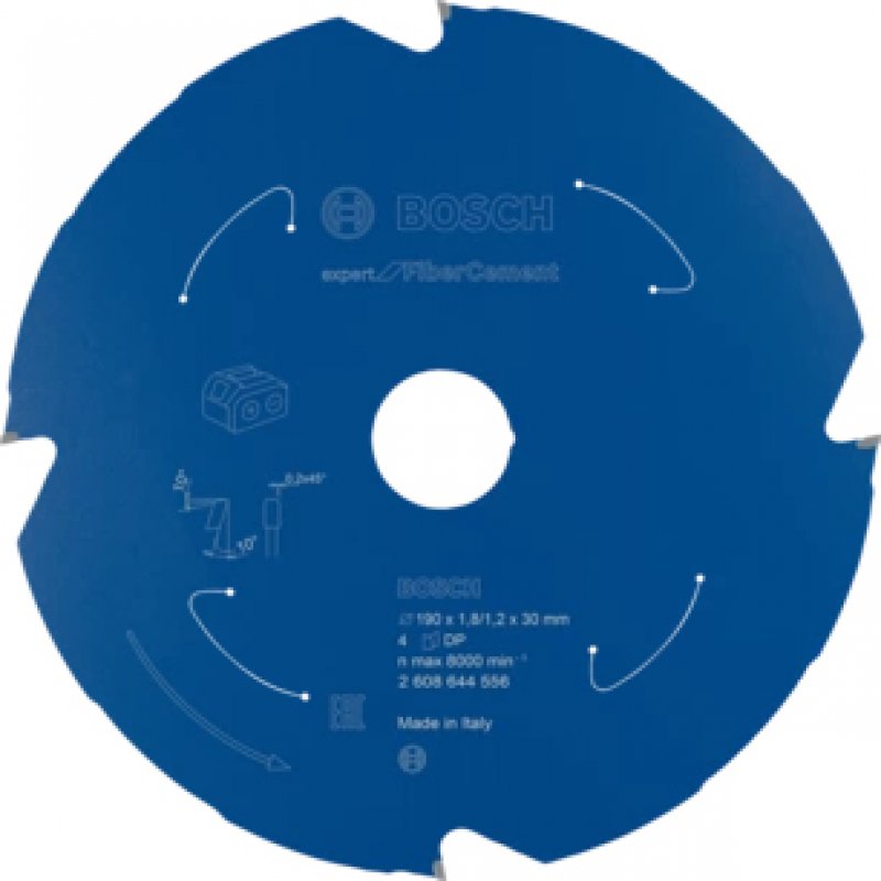 Bosch EXPERT FOR FIBRE CEMENT circular saw blade 19 cm 1 pc(s)