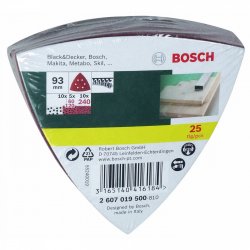 Bosc Schleifblatt-Set Delta        25tlg | 2607019500
