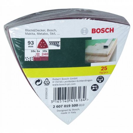 Bosch 2 607 019 500 sander accessory 25 pc(s)
