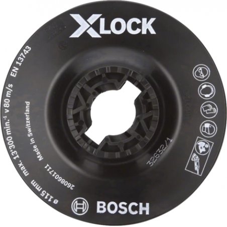 Bosc X-LOCK Stützteller, 115mm soft | 2608601711