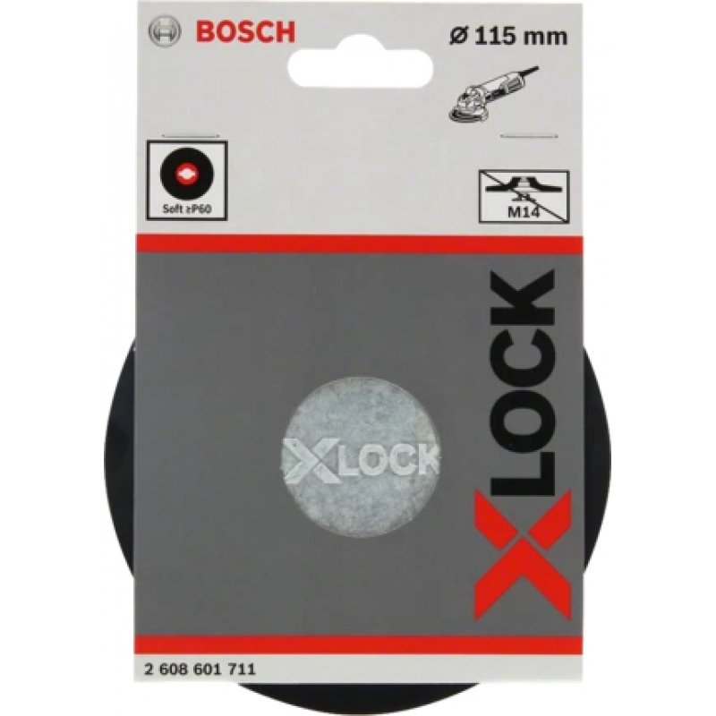 Bosc X-LOCK Stützteller, 115mm soft | 2608601711