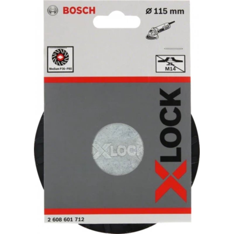 Bosc X-LOCK Stützteller, 115 mm medium | 2608601712