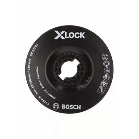 Bosc X-LOCK Stützteller, 125 mm soft | 2608601714