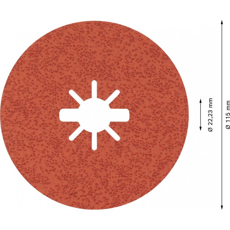 Bosch 2 608 621 825 accessoire pour meuleuse d'angle Disque abrasif