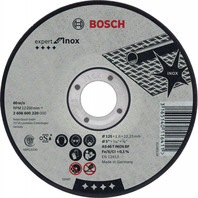 Bosc Trennscheibe Rapido gerade    115mm | 2608600545