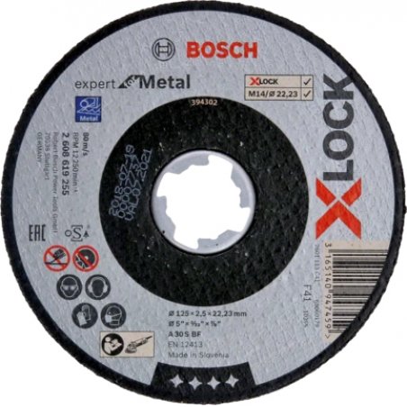 Bosch 2 608 619 255 accessoire pour meuleuse d'angle Disque de coupe