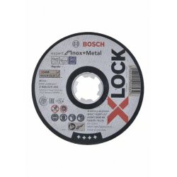 Bosc X-LOCK Trennsch.115X1mm Rapido INOX | 2608619263 gerade