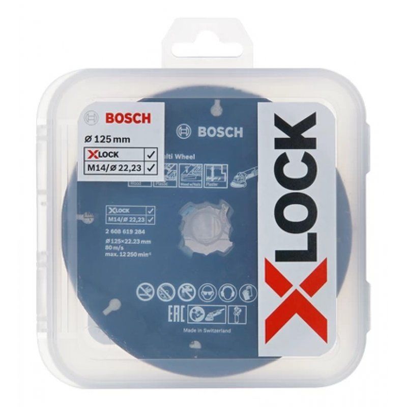 Bosc X-LOCK Schneid- + Schleifset  125mm | 2608619374
