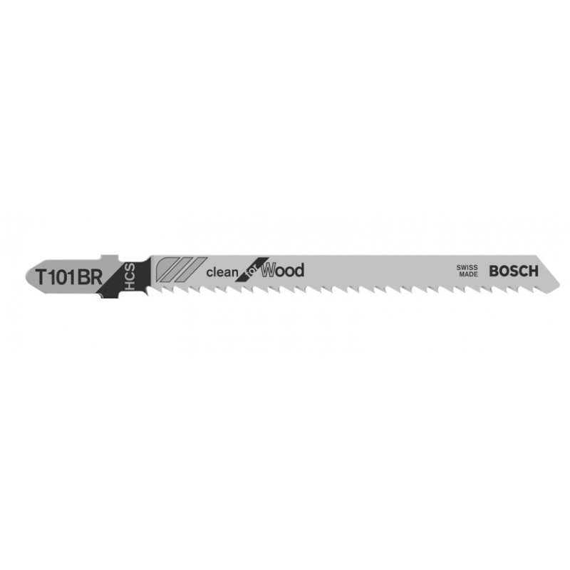 Bosch Lames de scie sauteuse T 101 BR Clean for Wood