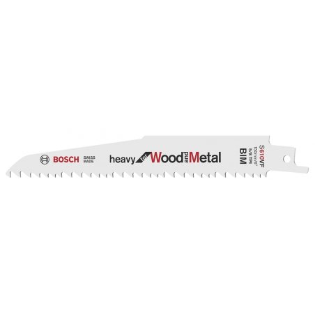 Bosch S 610 VF Heavy for Wood and Metal Sabre Saw Blades