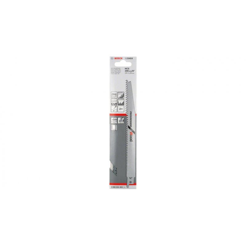 Bosch S 2345 X Progressor for Wood Sabre Saw Blades