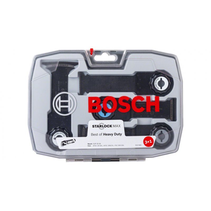 Bosch Ensembles Starlock Best of Heavy Duty 4 pièces