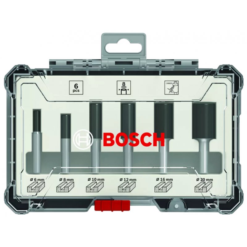 Bosch 2607017466 Jeu d'embouts 6 pièce(s)