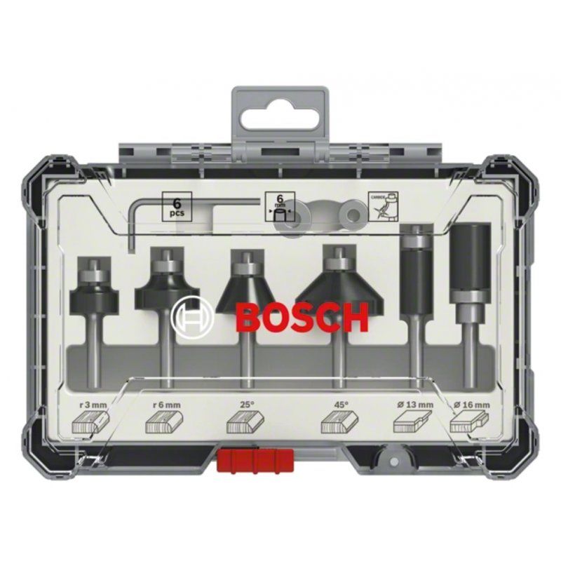 Bosch 2607017468 Jeu d'embouts 6 pièce(s)