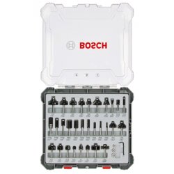 Bosc Fräsersatz 30 pcs Mixed 6mm shank | 2607017474