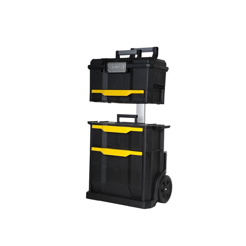 Stanley SERVANTE MODULO 2 EN 1 AVEC BOITE A OUTILS TOUCHLATCH A TIROIR