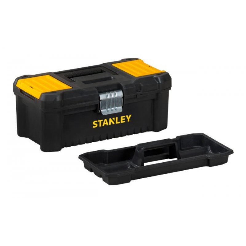 Stanley Essential toolbox with metal latches