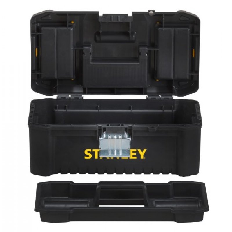 Stanley Essential toolbox with metal latches