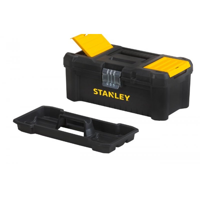 Stanley Essential toolbox with metal latches