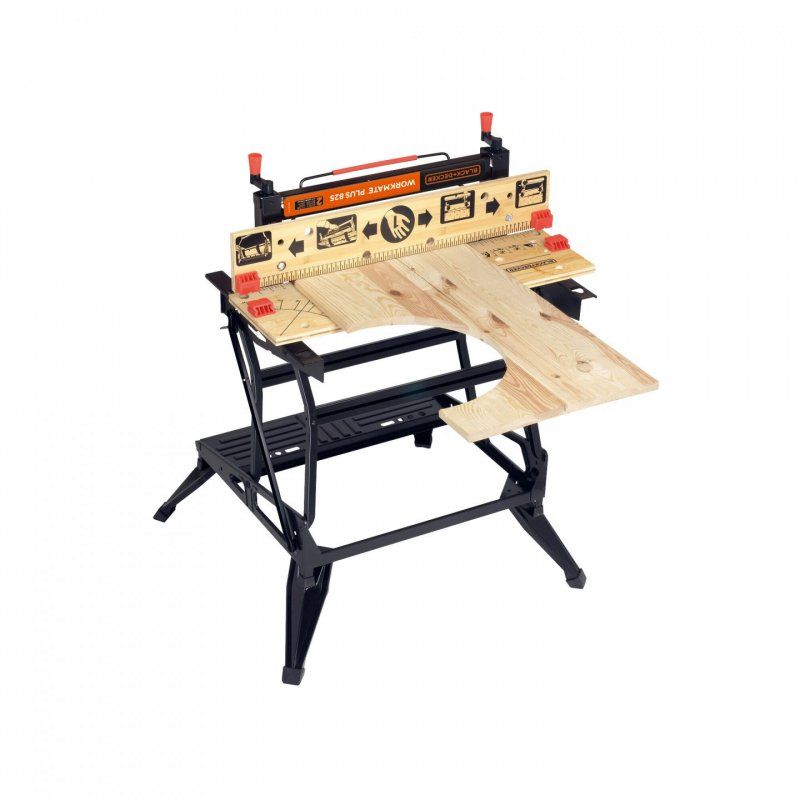 Blac Workmate WM825-XJ | Arbeitsfläche 740x250mm