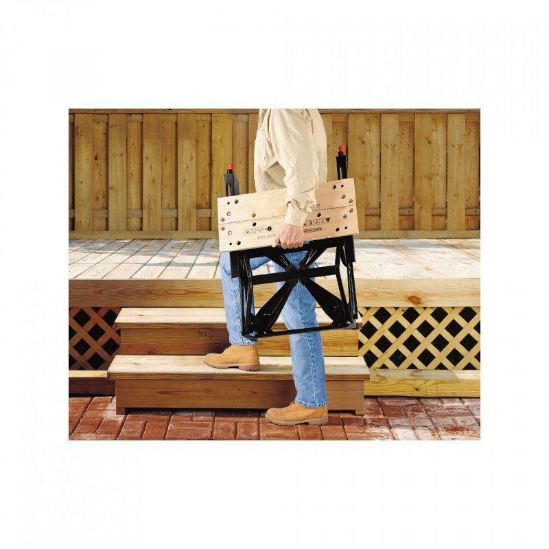 Blac Workmate WM536-XJ | Arbeitsfläche 610x250mm