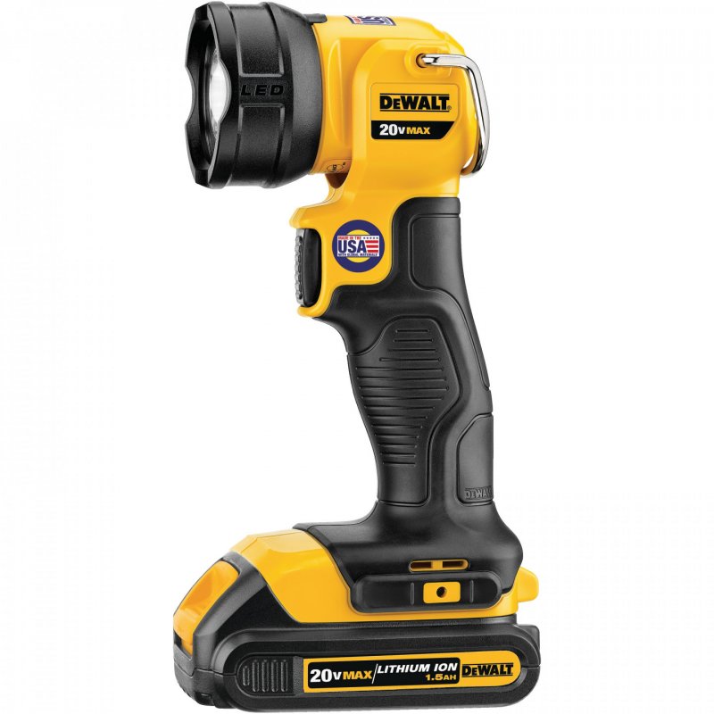 DeWALT DCL040 LED Noir, Jaune