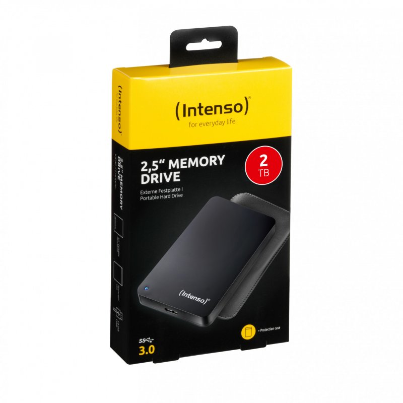 Intenso Memory Drive external hard drive 2 TB Black