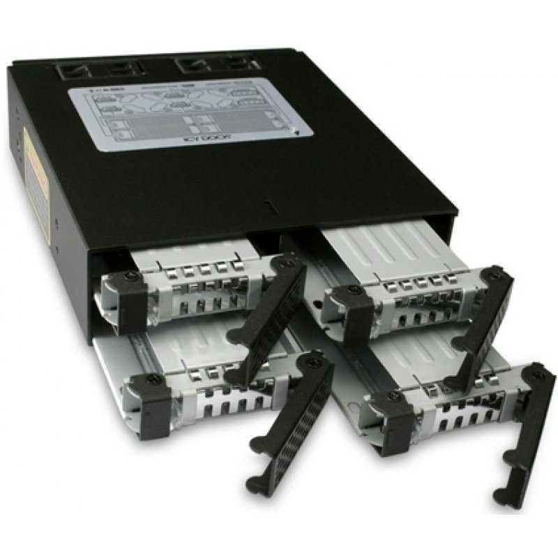 IcyDock MB994SP-4S | 4x2.5" SATA/SAS to 5.25" Bay