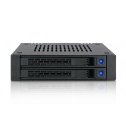 IcyDock MB742SP-B                     bk | ExpressCage 2x2,5" SATA/SAS 1x 3,5"