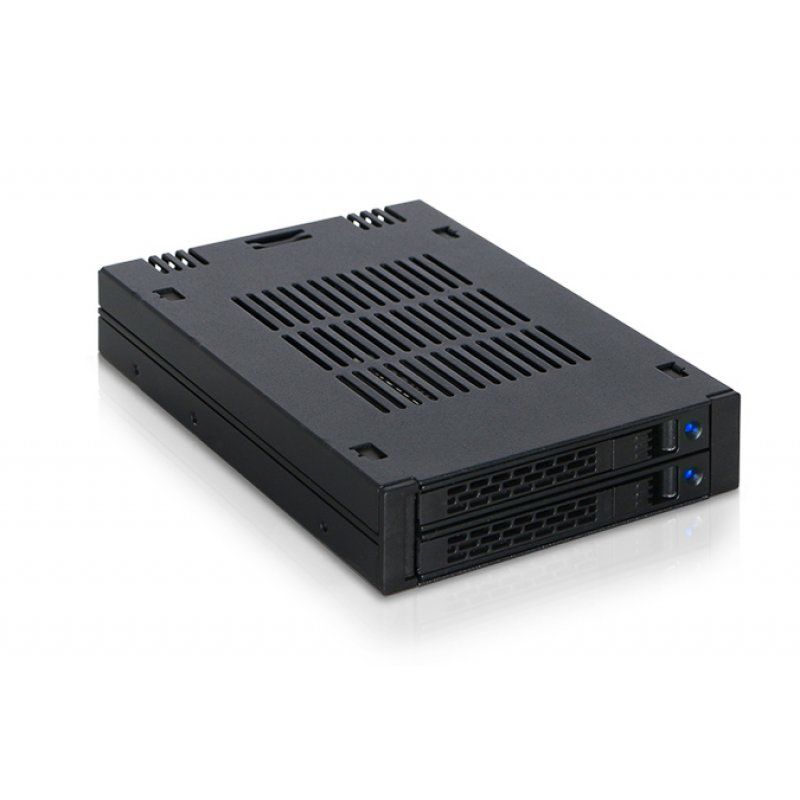 Icy Dock MB742SP-B drive bay panel Black