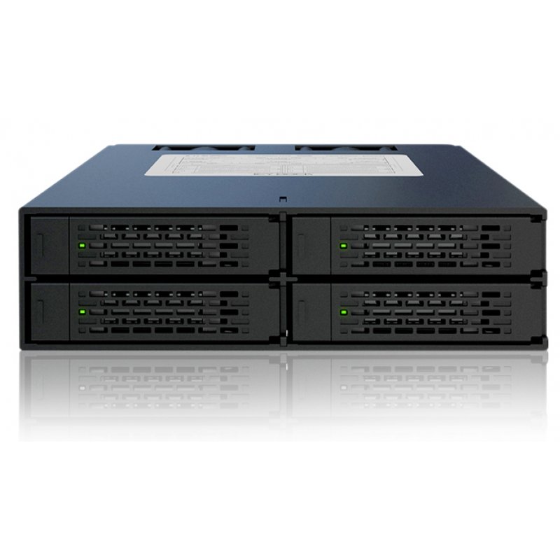 Icy Dock MB994SP-4SB-1 drive bay panel 13.3 cm (5.25") Carrier panel Black