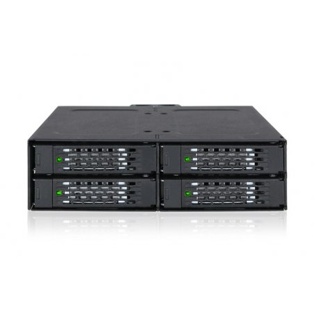 Icy Dock MB607SP-B Obturateur de baie de lecteur 13,3 cm (5.25") Cage disque dur Noir